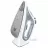 Fier de calcat BRAUN SI3054GY, 2400 W, 45 g/min, 180 g/min, 270 ml, Talpa SuperCeramic 3D FreeGlide, Alb, Gri