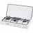 Aragaz MPM SMILE-KN-03/1K, 3 arzatoare, 59 cm, Alb