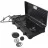 Aragaz MPM SMILE-KN-03/1KB, 3 arzatoare, 57 cm, Negru