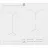 Plita incorporabila cu inductie ELECTROLUX EIV63440BW, 4 arzatoare, Vitroceramica, Control sensor, Alb