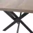 Masa DP TORINO 900*900, PAL melaminat, Metal, Maro, Negru