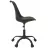 Офисное кресло DP F-2002~BLACK, Экокожa, Пластик, Черный, 47 x 42 x 82-92