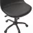 Офисное кресло DP F-2002~BLACK, Экокожa, Пластик, Черный, 47 x 42 x 82-92