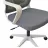Fotoliu de birou DP F-20141~GREY, Plasa acrilica, Tilt, Gri, 43 x 53 x 60