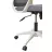 Fotoliu de birou DP F-20141~GREY, Plasa acrilica, Tilt, Gri, 43 x 53 x 60