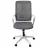 Fotoliu de birou DP F-20141~GREY, Plasa acrilica, Tilt, Gri, 43 x 53 x 60