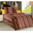 Lenjerie de pat Cottony SLPP SPORT, 1 persoana, Percale, Maro
