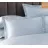 Lenjerie de pat Cottony SLPSL HRIZOLIT (R), 2 persoane Euro, Satin de Lux, Albastru deschis