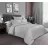 Lenjerie de pat Cottony SLPSL SATIN LIGHT GRAY UNITON, 2 persoane Euro, Satin de Lux, Gri deschis