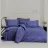 Lenjerie de pat Cottony SLPSL SATIN STRIPE SAHARA, 2 persoane Euro, Satin de Lux, Albastru