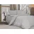 Lenjerie de pat Cottony SLPSL STRIPE SATIN VIZON, 2 persoane Euro, Satin de Lux, Gri