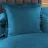 Lenjerie de pat Cottony SLPP TURCOAZ UNITON, 2 persoane Euro, Satin de Lux, Turcoaz