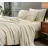 Lenjerie de pat Cottony SLPSL SATIN BEJ UNITON, 2 persoane, Satin de Lux, Bej