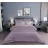 Lenjerie de pat Cottony SLPSL MOUVE UNITON, 2 persoane, Satin de Lux, Liliac