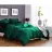 Lenjerie de pat Cottony SLPSL SMARALD UNITON, 2 persoane, Satin de Lux, Smarald