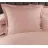 Lenjerie de pat Cottony SLPSL SATIN RUST UNITON, 2 persoane, Satin de Lux, Roz