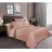 Lenjerie de pat Cottony SLPSL SATIN RUST UNITON, 2 persoane, Satin de Lux, Roz