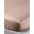 Lenjerie de pat Cottony SLPSL STRIPE SATIN BROWN NR 8, 2 persoane, Satin de Lux, Maro