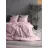 Lenjerie de pat Cottony SLPSL STRIPE SATIN PUDRA (240), 2 persoane, Satin de Lux, Pudra