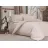 Lenjerie de pat Cottony SLPSL STRIPE VANILLA, 1 persoana, Satin de Lux, Vanilie