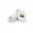 Aвтомобильное зарядное устройство Borofone Car Charger with Micro-USB BZ12A Lasting, White