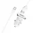Aвтомобильное зарядное устройство Borofone Car Charger with Micro-USB BZ12A Lasting, White