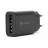 Incarcator masina HELMET WITH MICRO-USB CABLE 2XUSB, BLACK