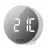 Настольные часы BRESSER MYTIME ECHO FXR WHITE