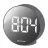 Настольные часы BRESSER MYTIME ECHO FXR GREY/WHITE