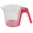Cantar de bucatarie Floria ZLN7788, 2 kg, Plastic, Сulori in sortiment, 2 x AAA
