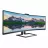 Монитор PHILIPS 499P9H, 48.8 5120x1440, Curved-VA HDMI DP LAN WebCAM SPK