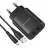 Incarcator Borofone WALL CHARGER 2XUSB 2.1A WITH MICROUSB СABLE BN2 (EU), BLACK