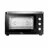 Cuptor electric Zilan ZLN1024, 45 l, 2000 W, Grill, Timer, Curatare traditionala, Negru