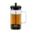 French-press RESTO 90504, GLASS, 1 L, AKZENT, 0.8 l, Sticla borosilicata, Transparent, Negru