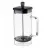 French-press RESTO 90504, GLASS, 1 L, AKZENT, 0.8 l, Sticla borosilicata, Transparent, Negru