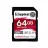 Card de memorie KINGSTON CANVAS REACT PLUS (SDR2/64GB), SD 64GB, Class10 UHS-II U3 (V90)