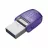 USB flash drive KINGSTON DATATRAVELER MICRODUO 3C (DTDUO3CG3/128GB), 128GB, USB3.2