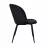 Scaun DP SPECTRE BLACK, Catifea, Stofă, Negru
