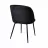 Scaun DP SPECTRE BLACK, Catifea, Stofă, Negru