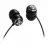 Casti cu fir ELECOM ORB GEM DROPS (E11008) BLACK, CRYSTAL CLEAR