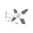 Suport perete BARKAN WALL MOUNT  3400LW WHITE 13-83 LONG FULL MOTION, MAX.50KG, VESA MM: UP TO 600X400MM
