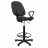 Fotoliu de birou DP REGAL GTP RING BASE, Metal, Placaj, Stofa, Gazlift, Negru