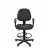Fotoliu de birou DP REGAL GTP RING BASE, Metal, Placaj, Stofa, Gazlift, Negru