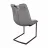 Scaun DP CONFORT, Catifea Grey + Black leg