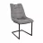 Scaun DP CONFORT, Catifea Grey + Black leg