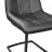Scaun DP CONFORT, Piele eco, Black PU+black leg