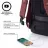 Rucsac laptop Bobby BACKPACK  HERO SMALL, ANTI-THEFT, P705.704 FOR LAPTOP 13.3" & CITY BAGS, RED