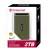 HDD Extern TRANSCEND ESD380C MILITARY GREEN