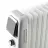 Радиатор масляный TERMOMAX TR-09W, 2000 Вт, 3 уровня мощности, Термостат, Беоый