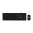Kit (keyboard+mouse) GEMBIRD KBS-UM-04, MULTIMEDIA DESKTOP SET, BLACK, US-LAYOUT, BLACK